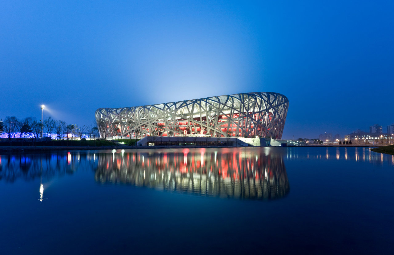 National Stadium, Beijing, China, 2008, de Herzog & de Meuron