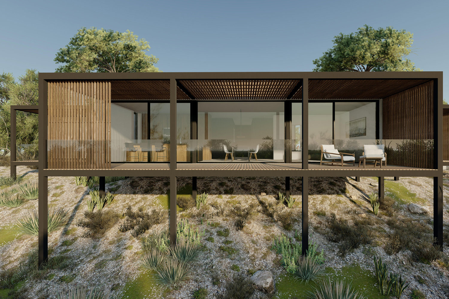 Casas prefabricadas sostenibles Z1 de Zest Architecture