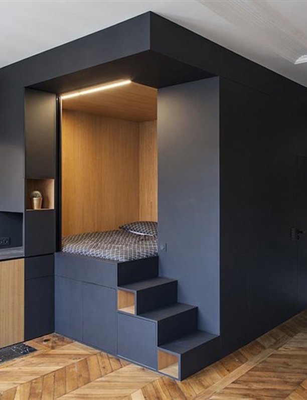 Estos 10 dormitorios muy PEQUEÑOS son un ejemplo de que el tamaño no está reñido con el ingenio