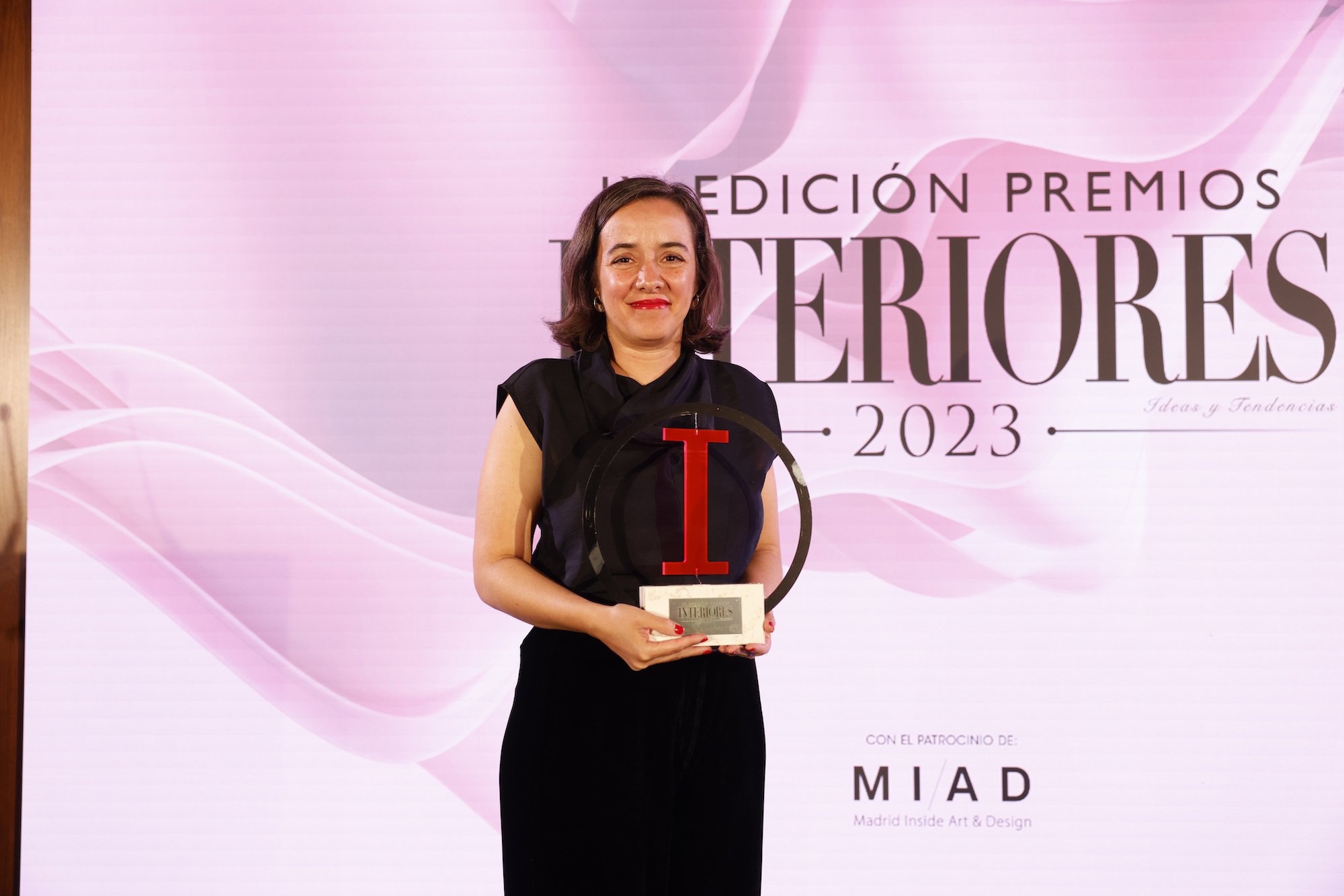Mariana Gonza´lez recoge premio MataAlta