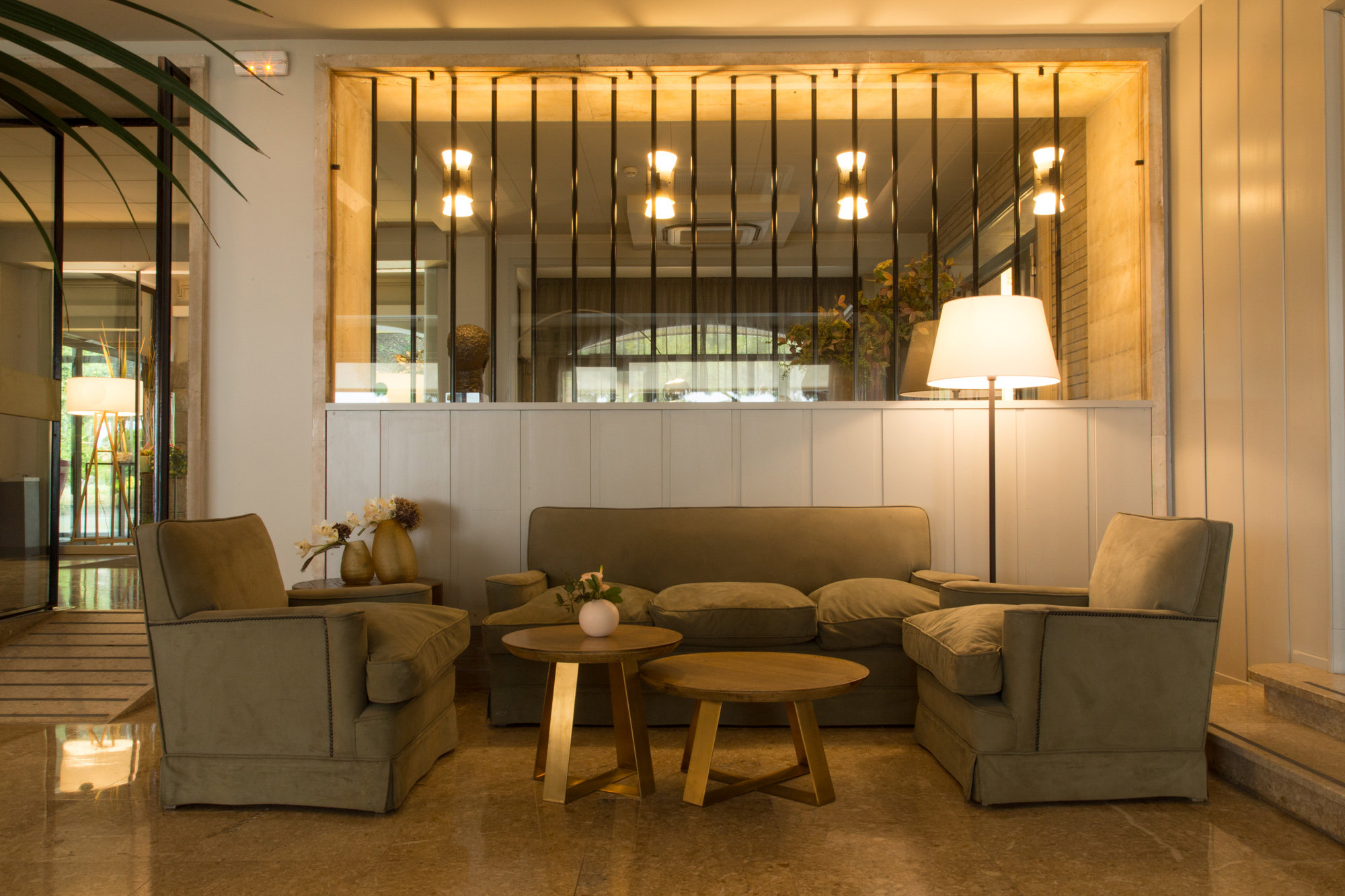 Muebles de los años 50 en el Hotel Santa Marta.