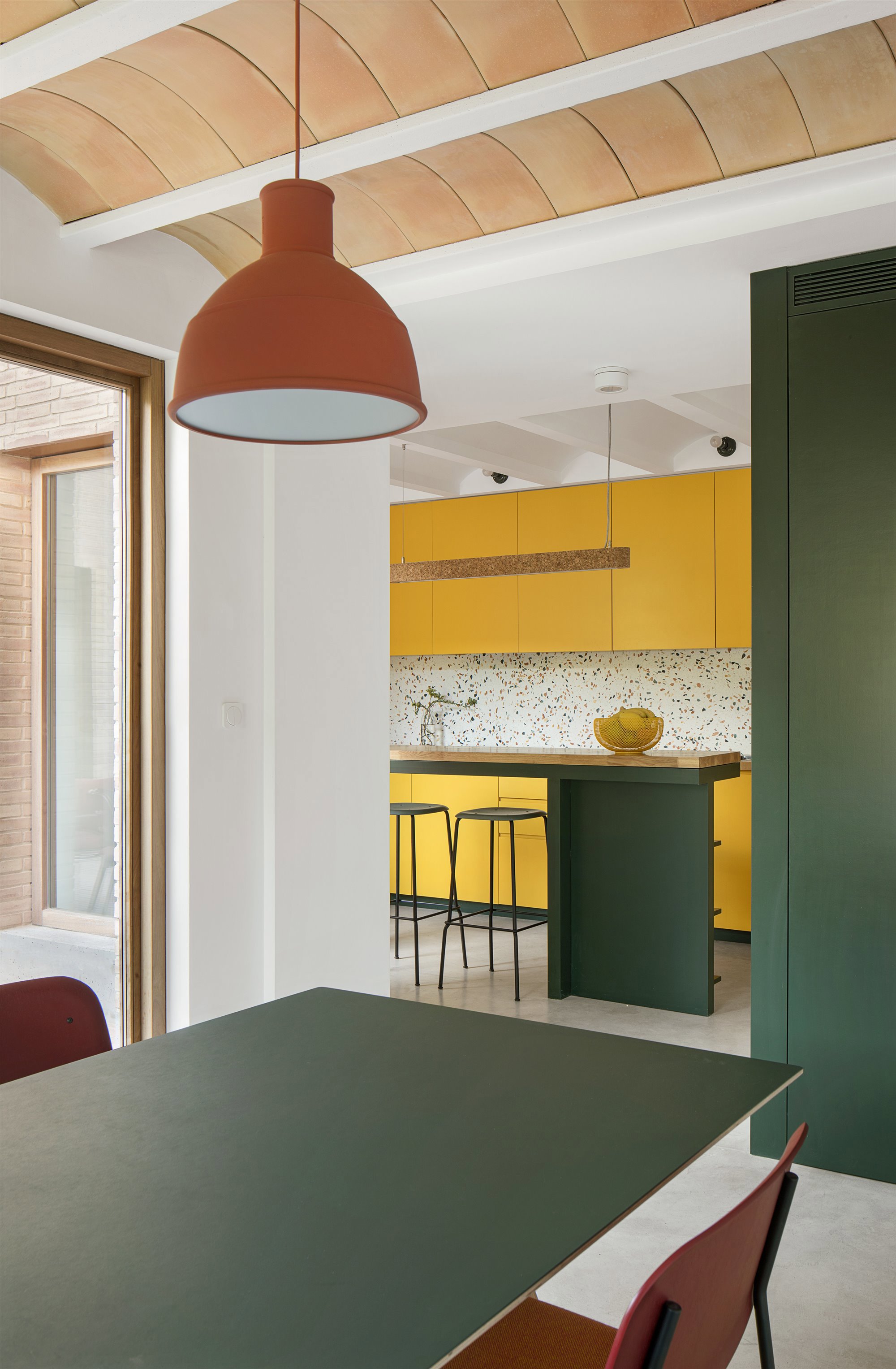 Cocina colores. Studio Nolet