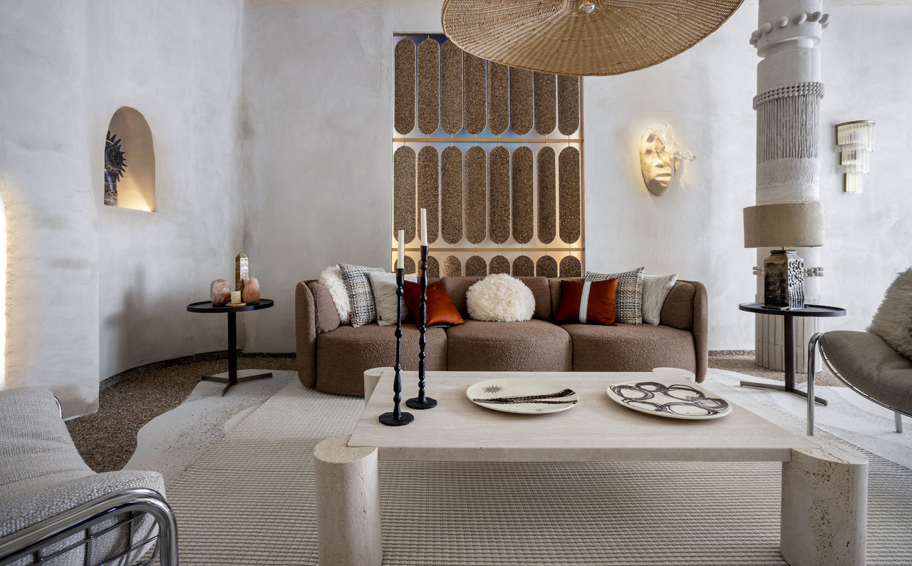 En la Marbella Design & Art hay propuestas tan inspiradoras como esta de Pepe Leal para Natuzzi. 