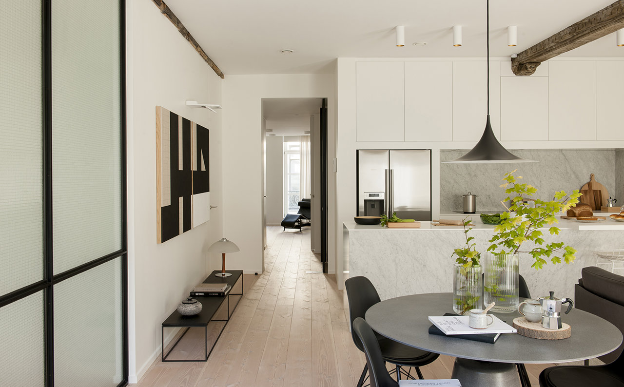 Cocina con office