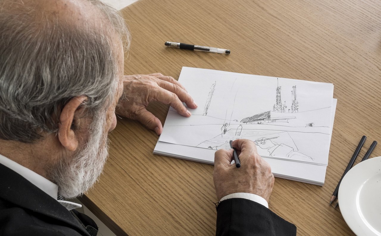 La exposición del FIG permitirá ver una faceta desconocida del arquitecto portugués. 