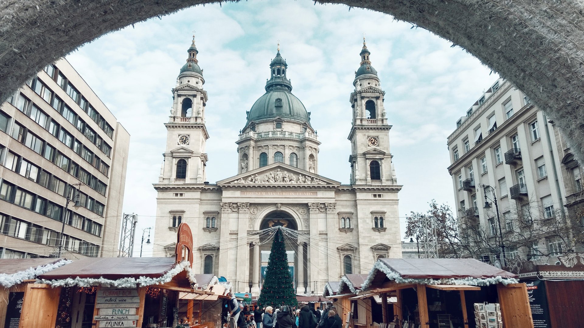 Mercado de Navidad en Budapest