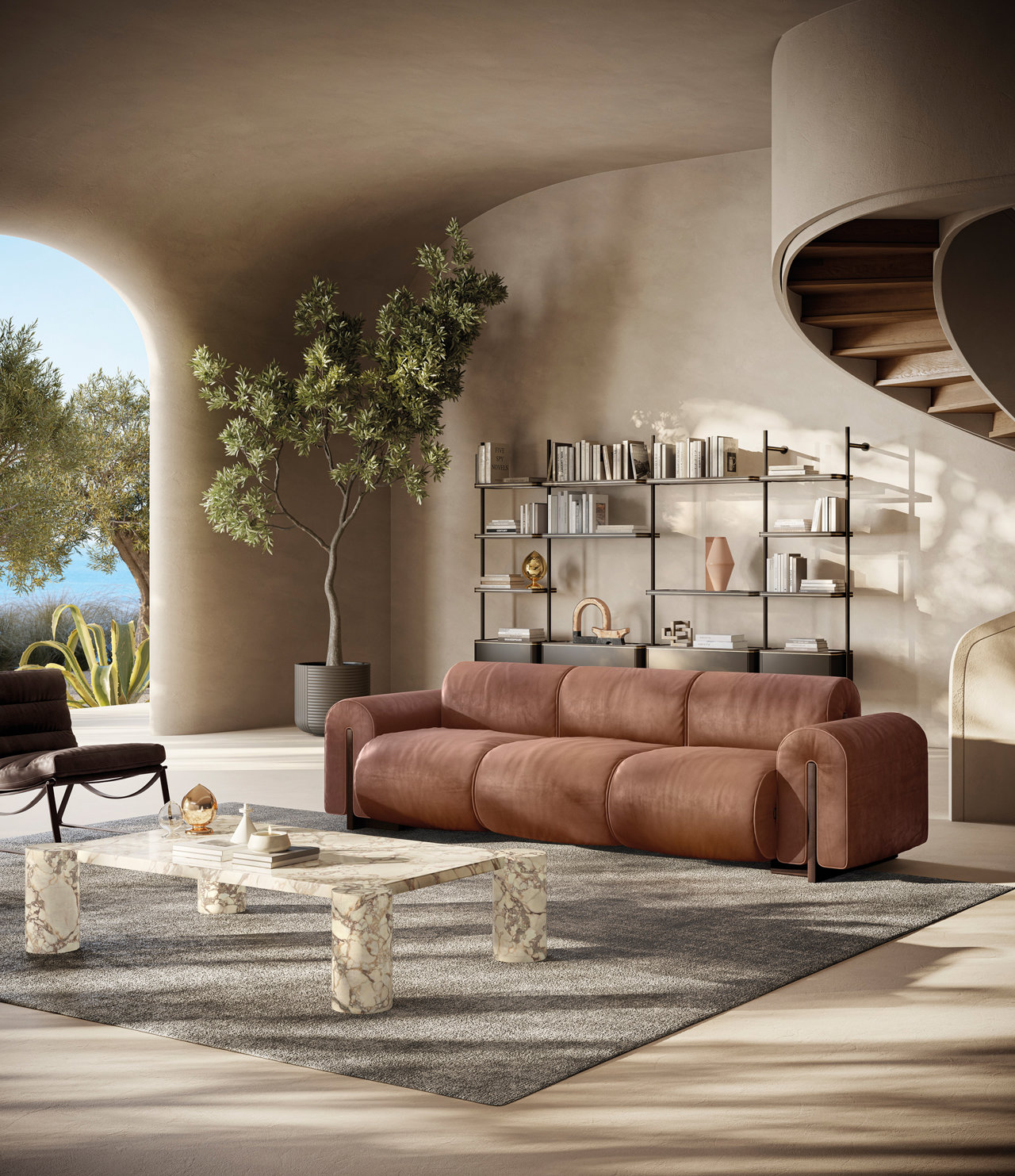 NATUZZI ITALIA   Colle sofa by Studio BIG   Bjarke Ingels Group 01