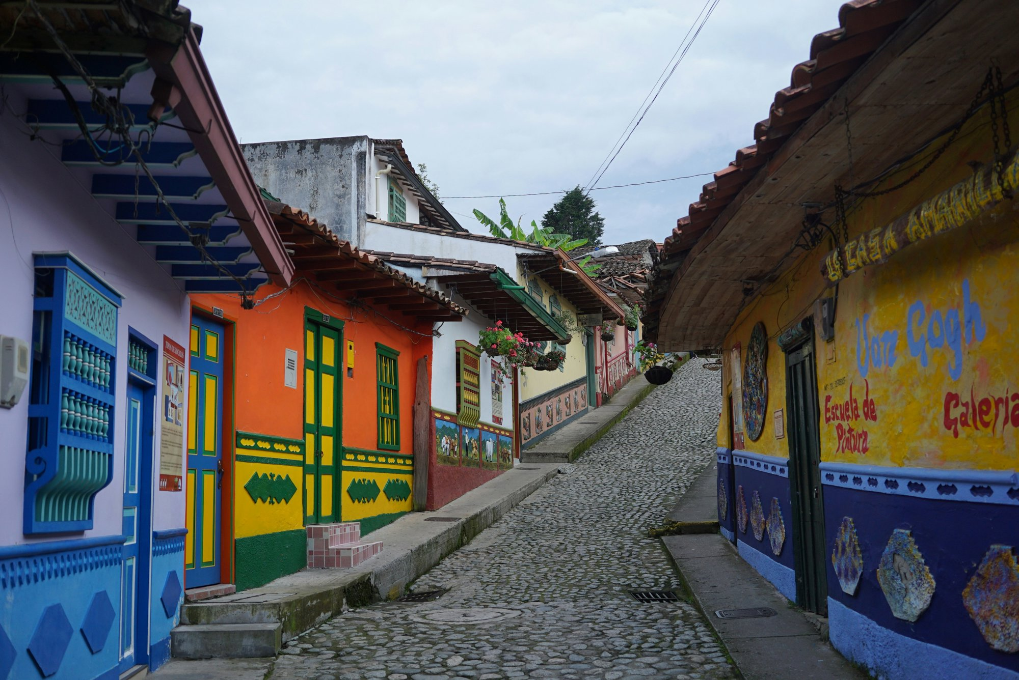Las casas de Guatapé (Colombia)