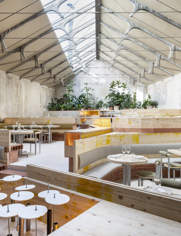 Un mítico local de la Movida madrileña se transforma en el restaurante Tramo, sostenible lo mires por donde lo mires