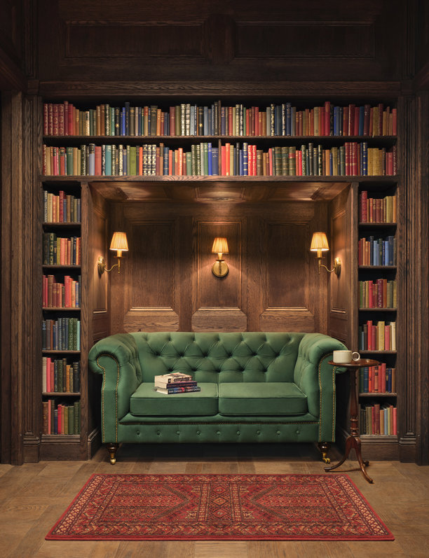 Vive una experiencia de alojamiento ÚNICA: ahora puedes dormir en esta biblioteca secreta en Londres